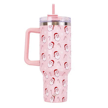 Load image into Gallery viewer, Tumbler White/Multi 40oz Christmas