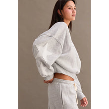 Load image into Gallery viewer, Star Patch Crewneck Sweatshirt