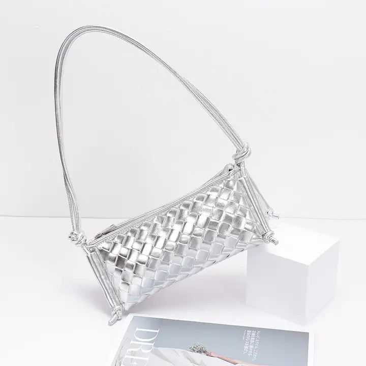 Chic Weave Clutch