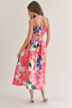 Load image into Gallery viewer, Floral Two Piece Skirt Set
