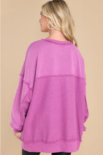 Load image into Gallery viewer, Purple Henley Shirt
