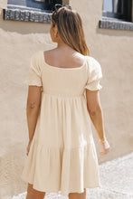 Load image into Gallery viewer, Cream Babydoll Dress
