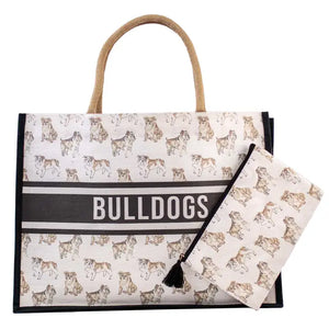 Forever Bulldog Juco Tote