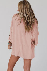 Pink Oversized Top