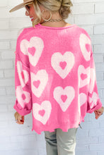 Load image into Gallery viewer, Pearl Heart Drop Sweater
