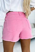 Load image into Gallery viewer, Pink Jean Shorts
