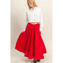 Load image into Gallery viewer, Red Maxi Skirt
