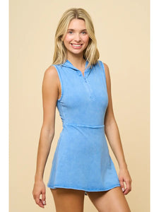 Baby Blue Tennis Dress