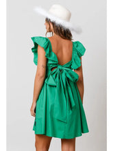 Load image into Gallery viewer, Rhinestone Clover Mini Dress
