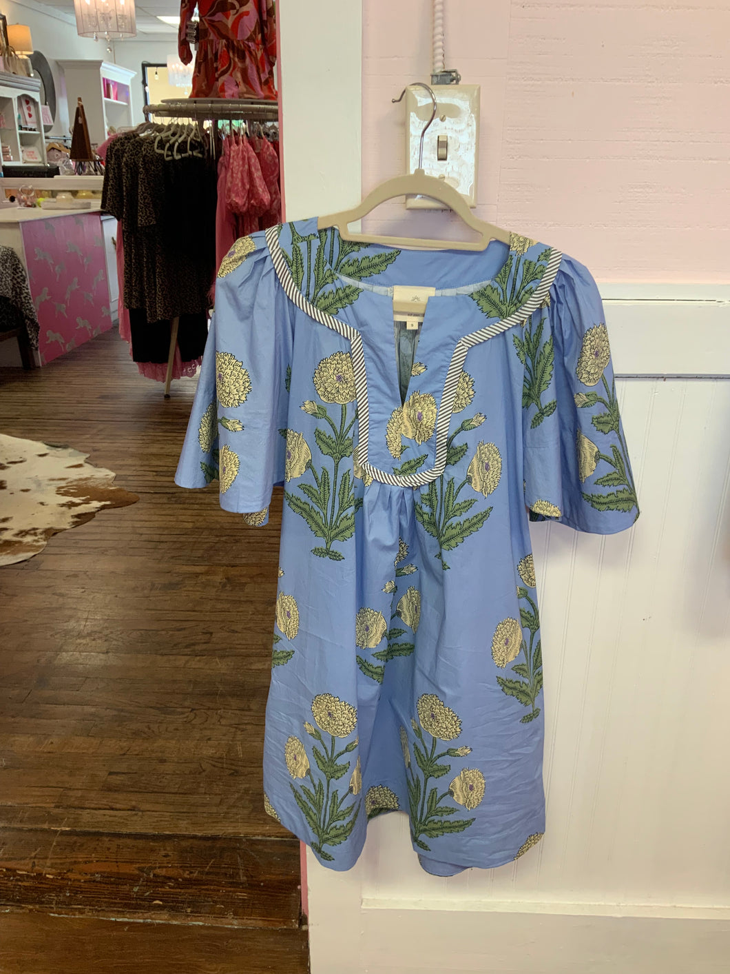Periwinkle Shift Dress