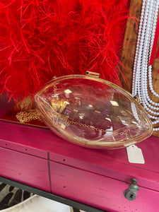 Clear Football Purse