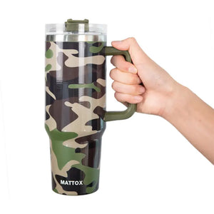 Camo  Print Tumbler