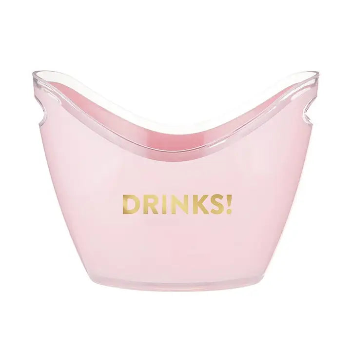 Acrylic Beverage Bucket - Drinks