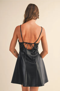 Leather Lady Dress