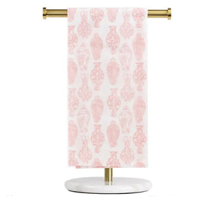 Pink Chinoiserie Tea Towel