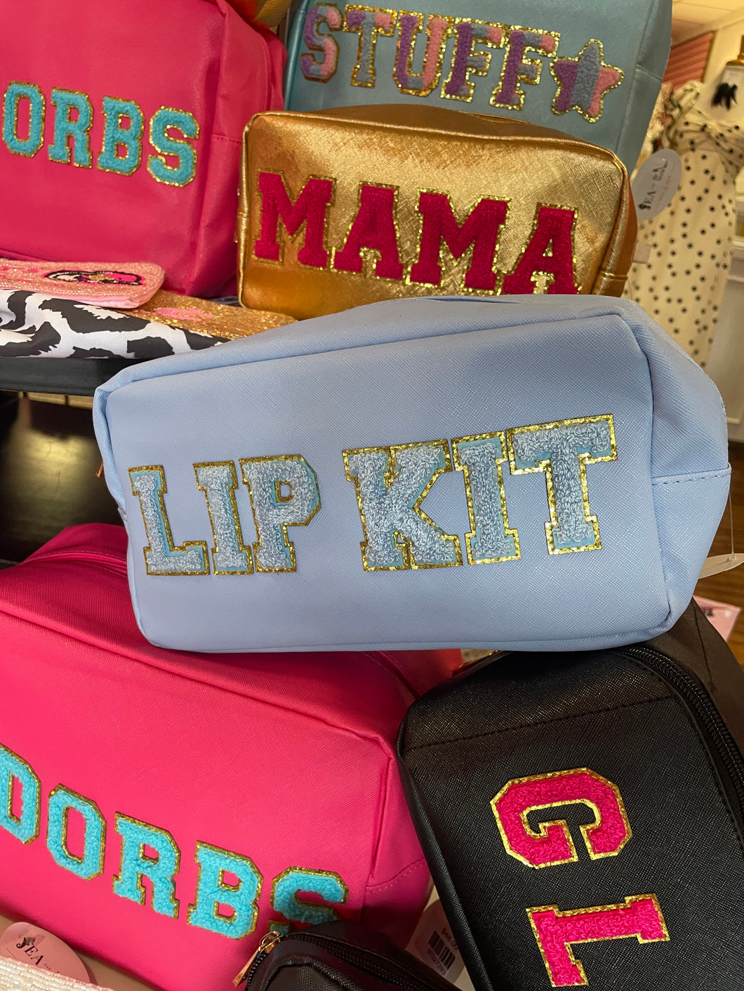 Lip Kit Cosmetic Bag
