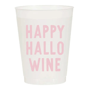 Happy Hallowine Cup set