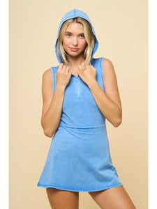 Baby Blue Tennis Dress