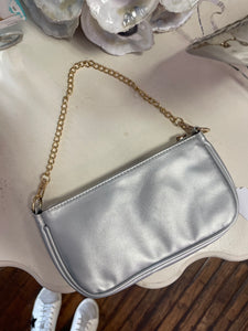 Mini Silver Purse