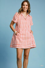 Load image into Gallery viewer, The Perfect Red &amp; White Dress
