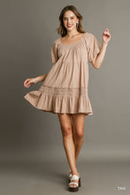 Load image into Gallery viewer, Cotton Pleated Dress
