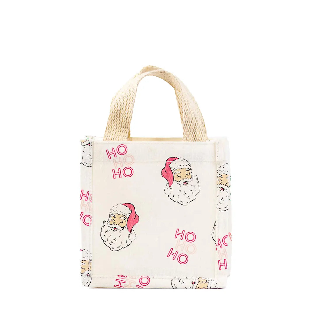 Santa Mini Gift Tote