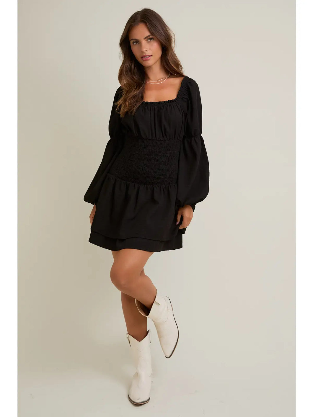 Fallin For You Black Mini