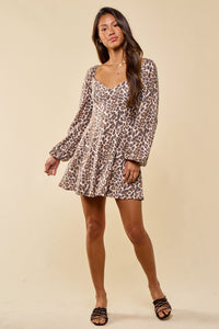 Cheetah Girl Mini Dress