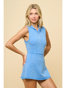 Baby Blue Tennis Dress