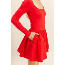 Load image into Gallery viewer, Georgia Red Mini Dress
