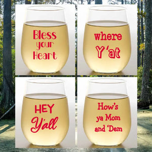 Southern 2 Pack Wine Glasses