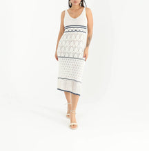 Load image into Gallery viewer, Scalloped Knit Midi Dress
