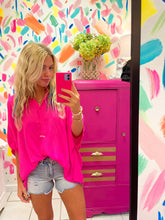 Load image into Gallery viewer, Hot Pink Blouse
