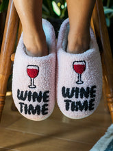 Load image into Gallery viewer, Wine Time Slippers
