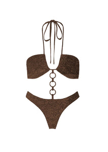 Brown Shimmer One Piece