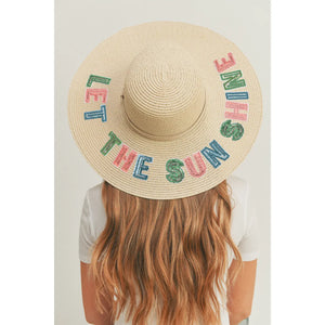 Let The Sunshine Hat