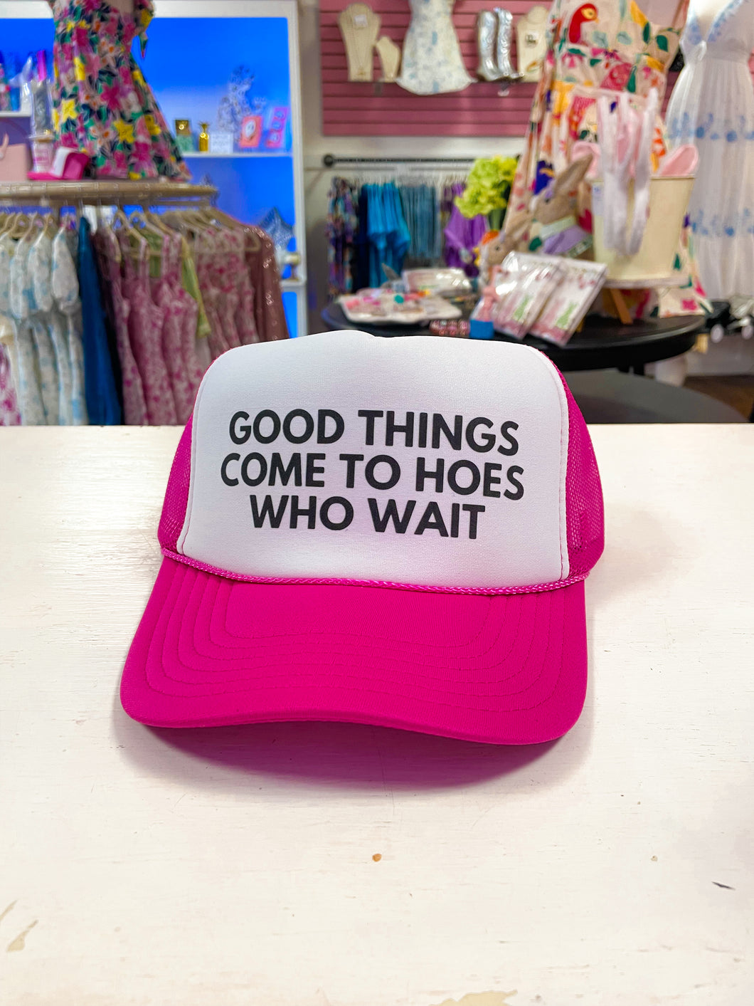 Good things come… Trucker Hat