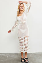 Load image into Gallery viewer, Cream Coverup Dress

