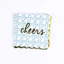 Load image into Gallery viewer, Sea-foam Cheers Napkins
