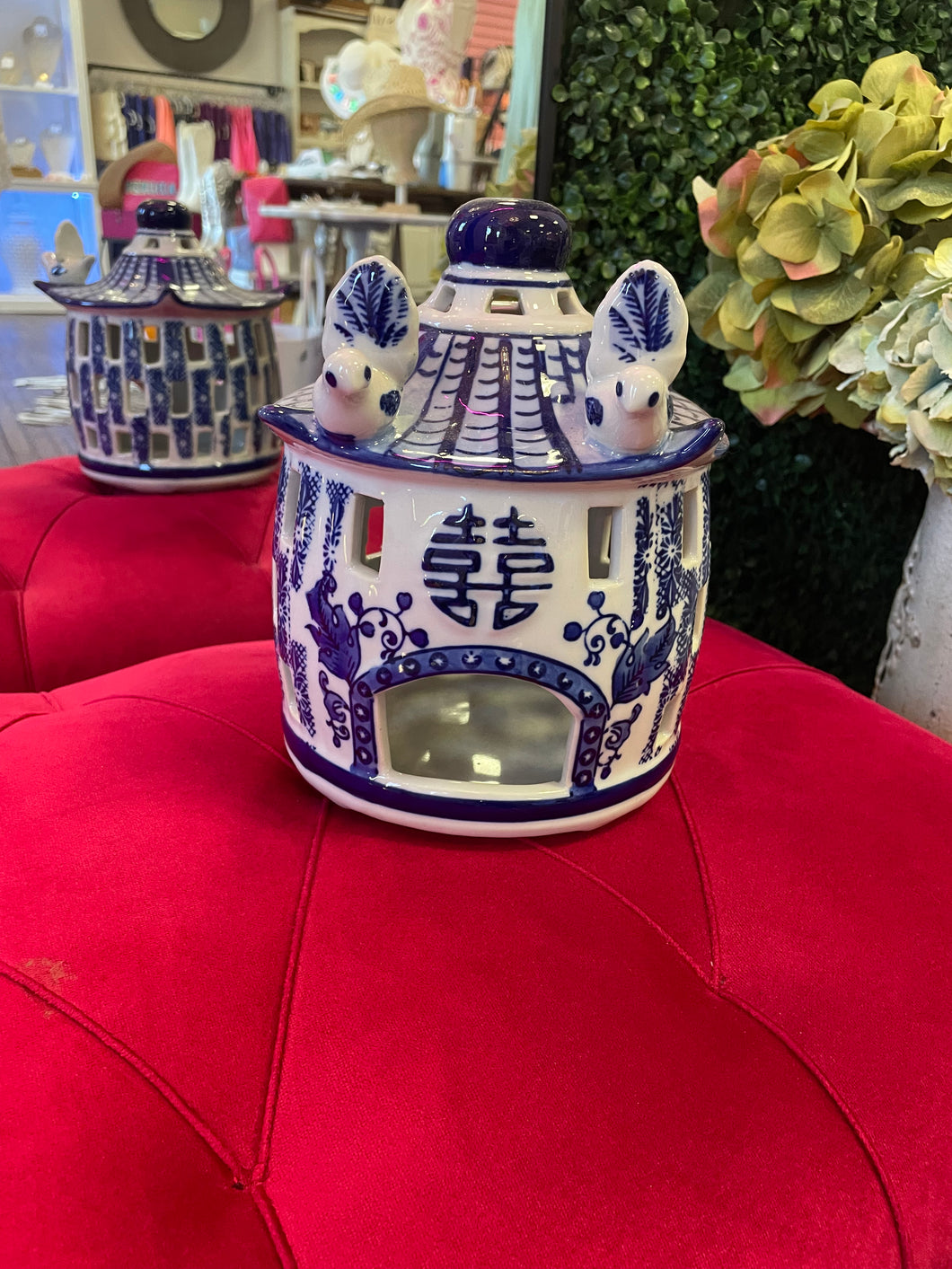 Chinoiserie Bird House