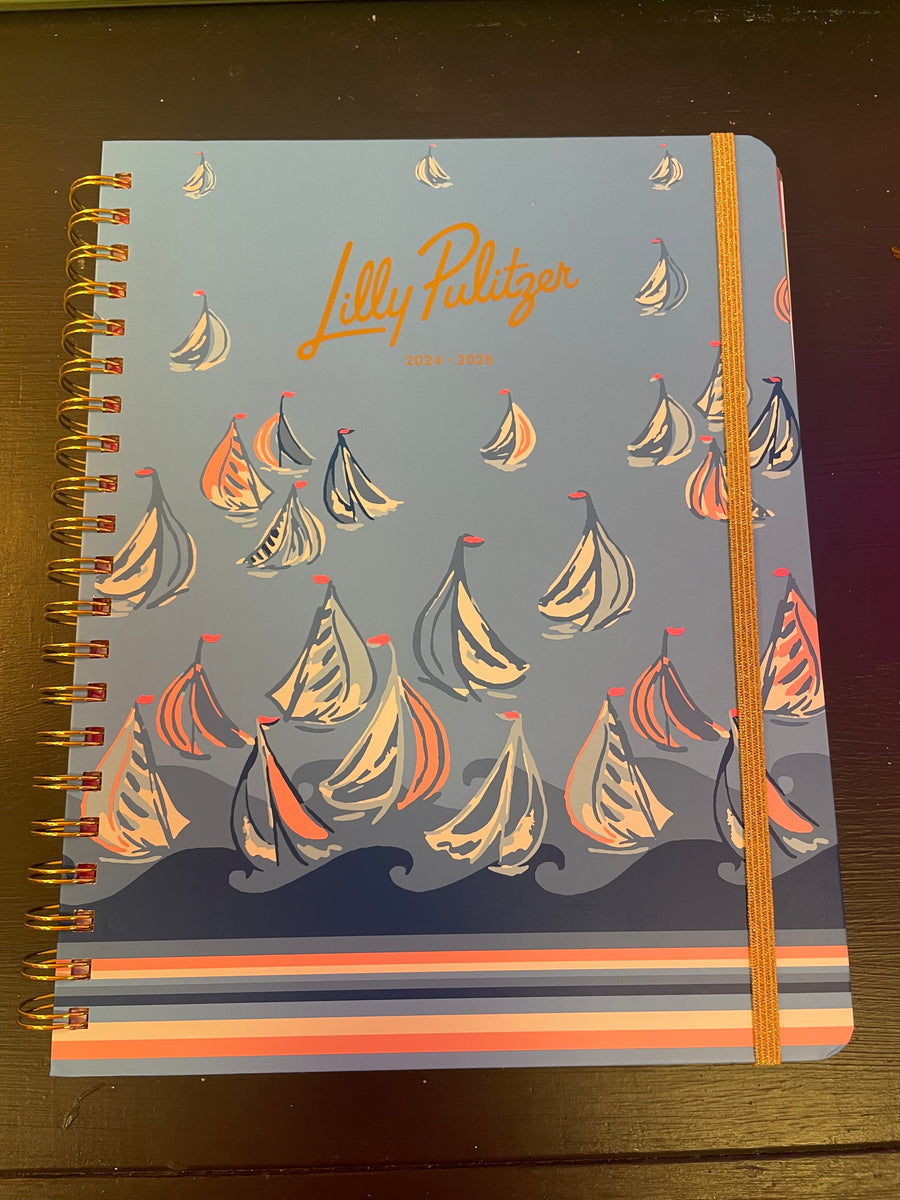 Lilly Pulitzer 2024-2025 Large Agenda – Sea Oar Be Seen Boutique