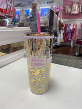 Load image into Gallery viewer, Lilly Pulitzer Tumbler With Straw
