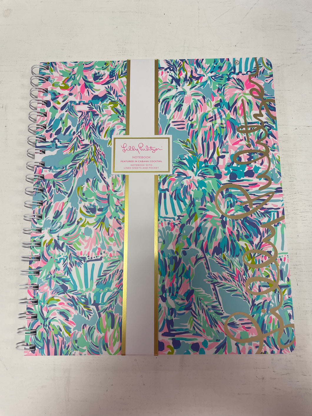 Lilly Pulitzer Large Notebook