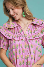 Load image into Gallery viewer, Ruffled Floral Mini Dress
