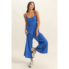 Load image into Gallery viewer, Scoop Neck Sleeveless Wide Leg Jumpsuit
