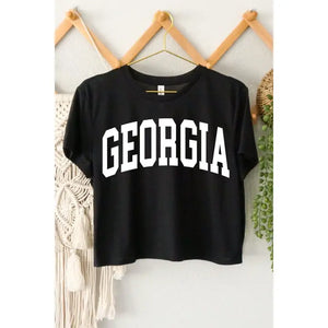 Georgia Graphic Crop Top