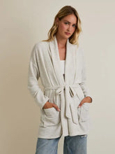 Load image into Gallery viewer, Long Sleeve Waist Tie Pocket Long Line Cardigan
