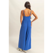 Load image into Gallery viewer, Scoop Neck Sleeveless Wide Leg Jumpsuit
