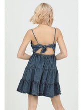 Load image into Gallery viewer, V Neck Open Back Sundress
