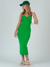 Load image into Gallery viewer, Kelly Green Knit Dress
